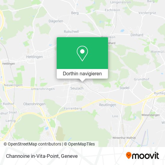 Channoine in-Vita-Point Karte