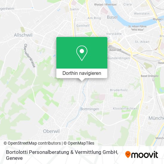 Bortolotti Personalberatung & Vermittlung GmbH Karte