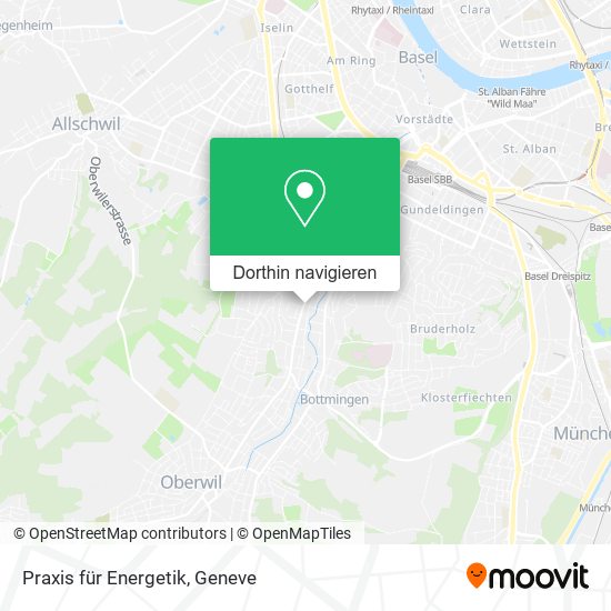 Praxis für Energetik Karte