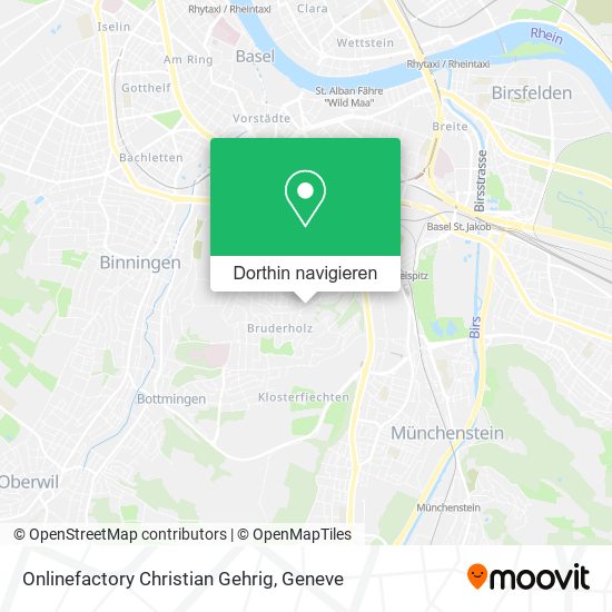 Onlinefactory Christian Gehrig Karte