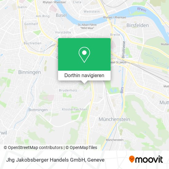 Jhg Jakobsberger Handels GmbH Karte