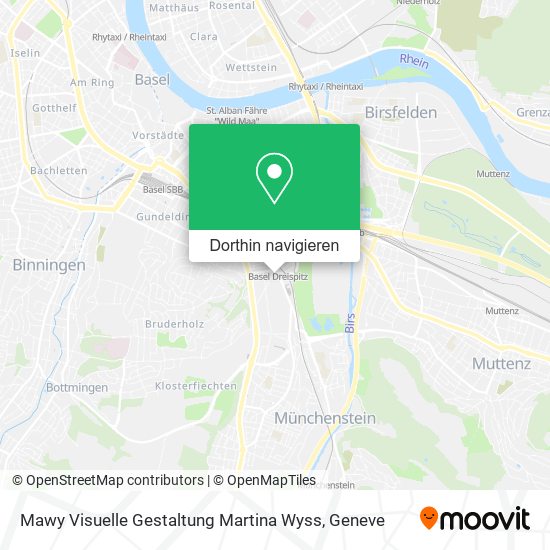 Mawy Visuelle Gestaltung Martina Wyss Karte