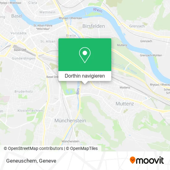 Geneuschem Karte