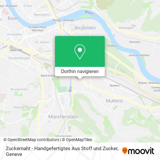 Zuckernaht - Handgefertigtes Aus Stoff und Zucker Karte
