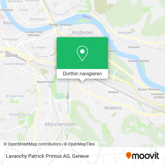 Lavanchy Patrick Primus AG Karte