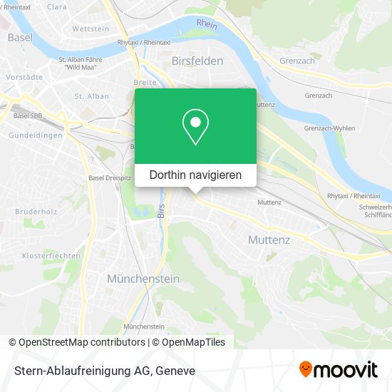 Stern-Ablaufreinigung AG Karte
