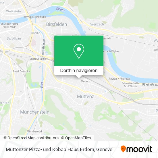 Muttenzer Pizza- und Kebab Haus Erdem Karte
