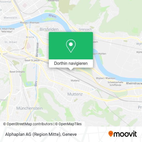 Alphaplan AG (Region Mitte) Karte