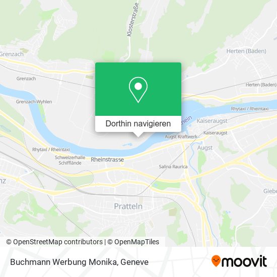 Buchmann Werbung Monika Karte