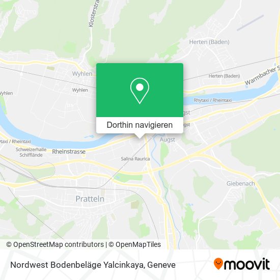 Nordwest Bodenbeläge Yalcinkaya Karte