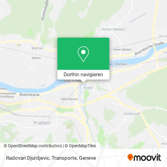Radovan Djurdjevic, Transporte Karte