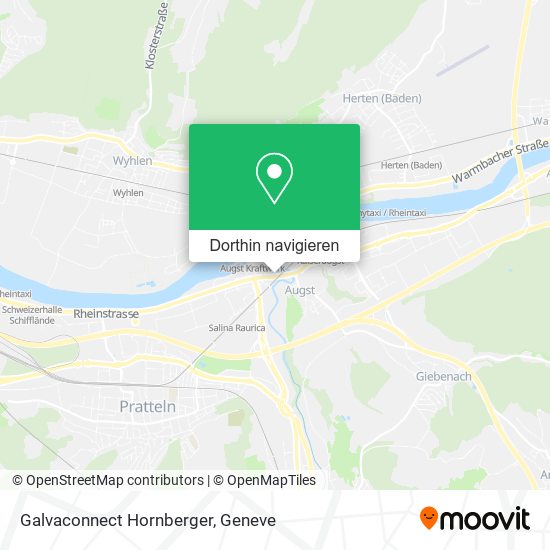 Galvaconnect Hornberger Karte