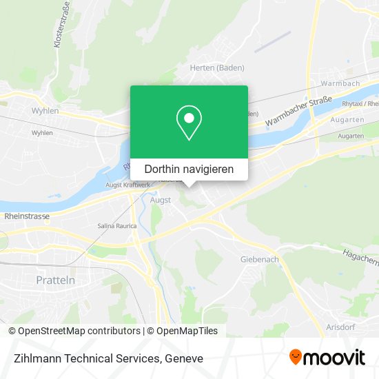 Zihlmann Technical Services Karte