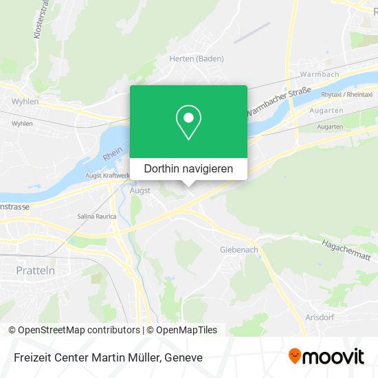 Freizeit Center Martin Müller Karte