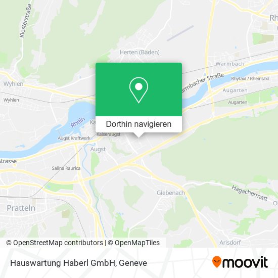 Hauswartung Haberl GmbH Karte