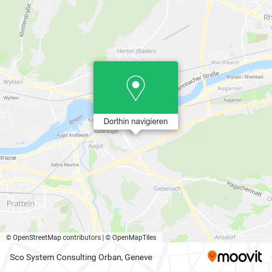 Sco System Consulting Orban Karte