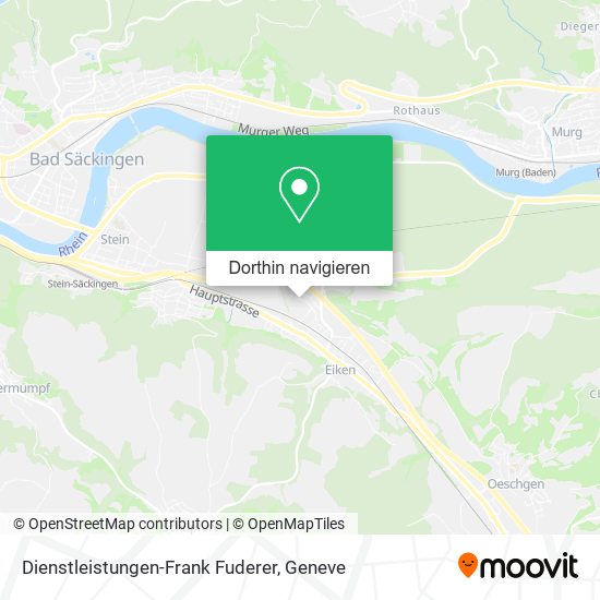 Dienstleistungen-Frank Fuderer Karte