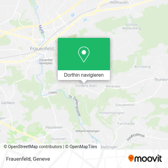 Frauenfeld Karte