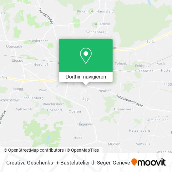 Creativa Geschenks- + Bastelatelier d. Seger Karte