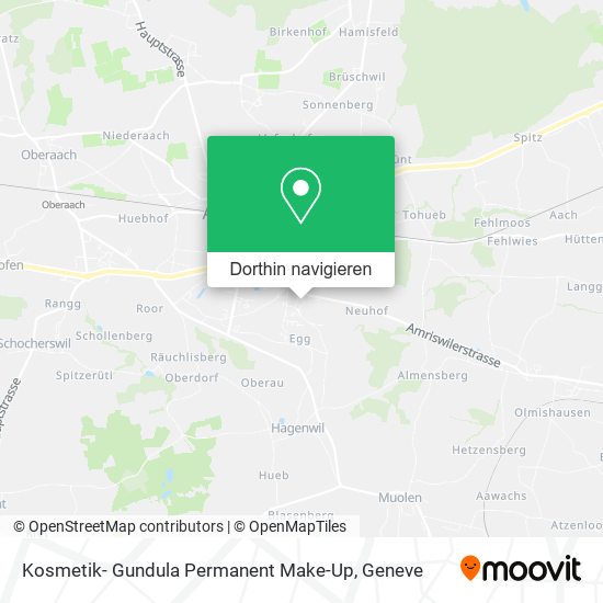 Kosmetik- Gundula Permanent Make-Up Karte