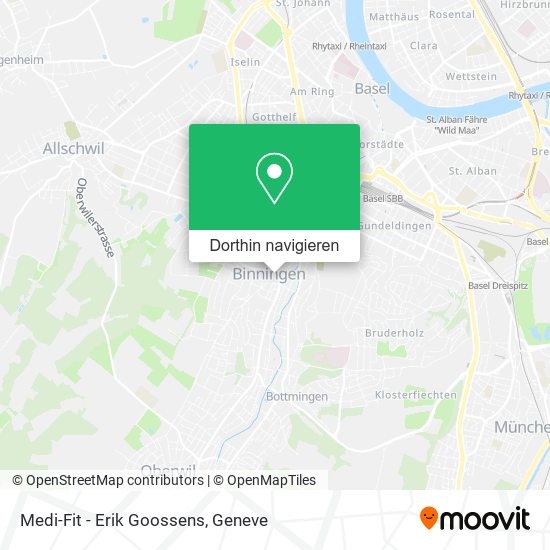 Medi-Fit - Erik Goossens Karte