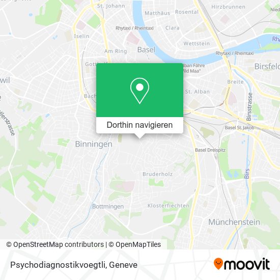 Psychodiagnostikvoegtli Karte
