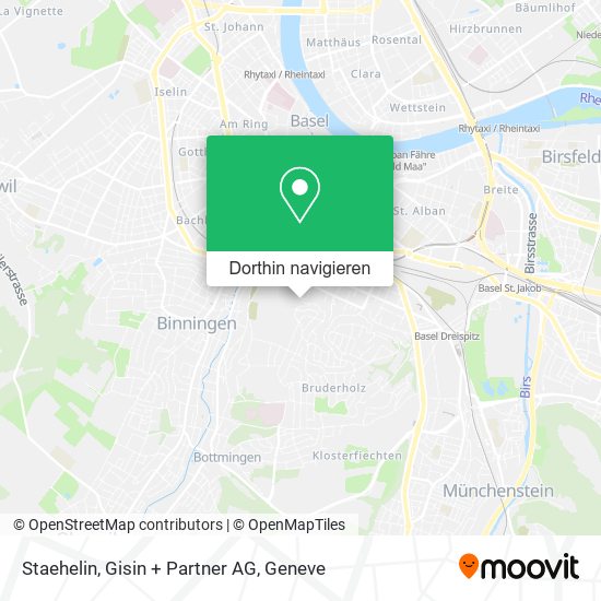 Staehelin, Gisin + Partner AG Karte
