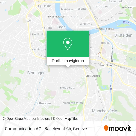 Communication AG - Baselevent.Ch Karte