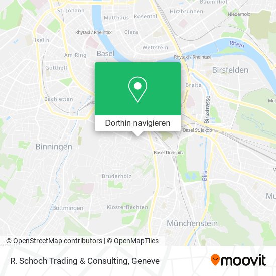 R. Schoch Trading & Consulting Karte