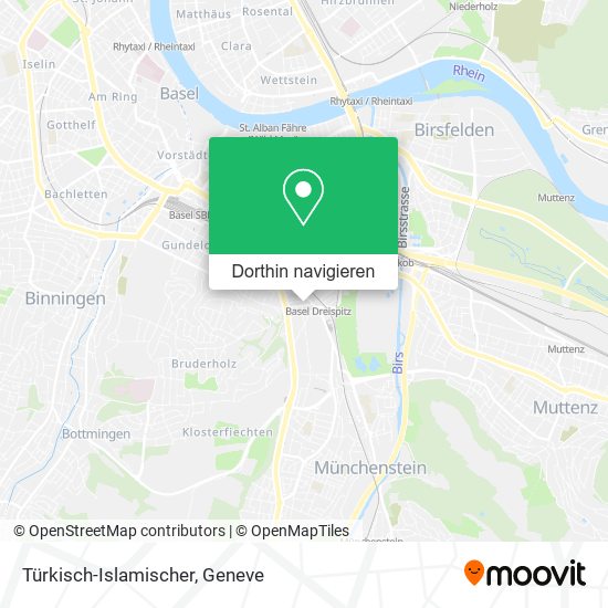Türkisch-Islamischer Karte