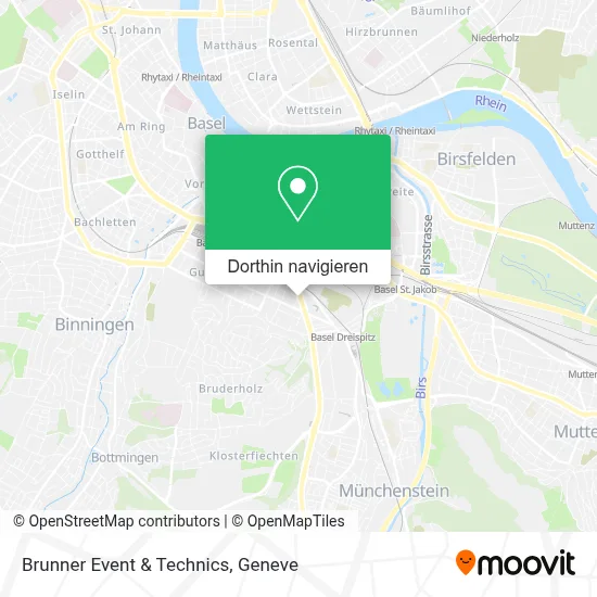 Brunner Event & Technics Karte