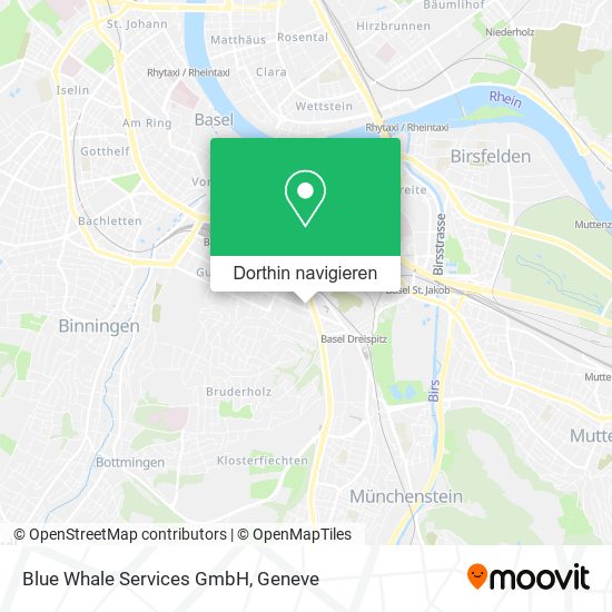 Blue Whale Services GmbH Karte