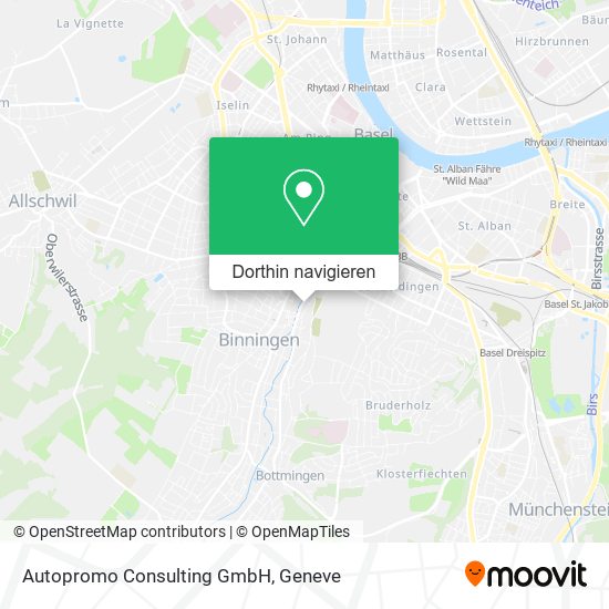 Autopromo Consulting GmbH Karte