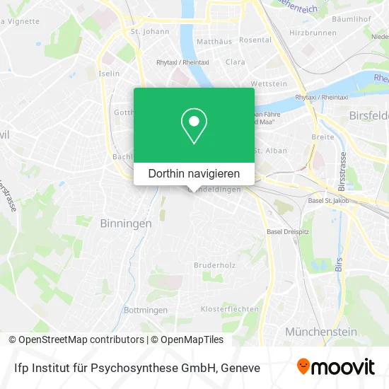 Ifp Institut für Psychosynthese GmbH Karte