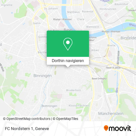 FC Nordstern 1 Karte