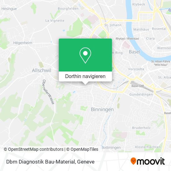 Dbm Diagnostik Bau-Material Karte