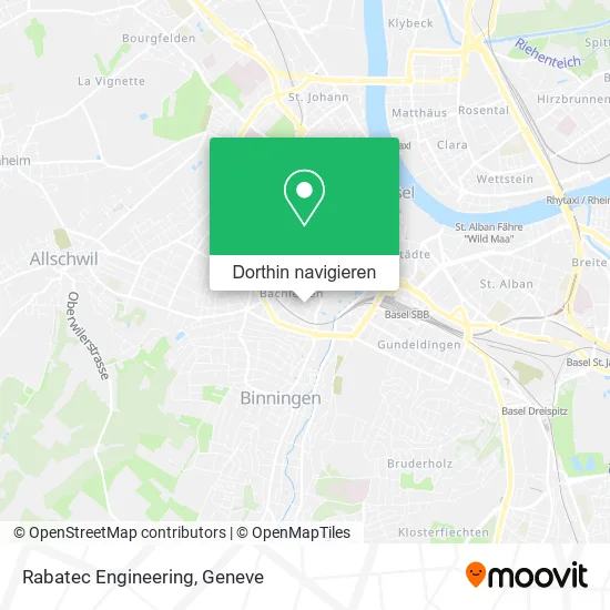 Rabatec Engineering Karte