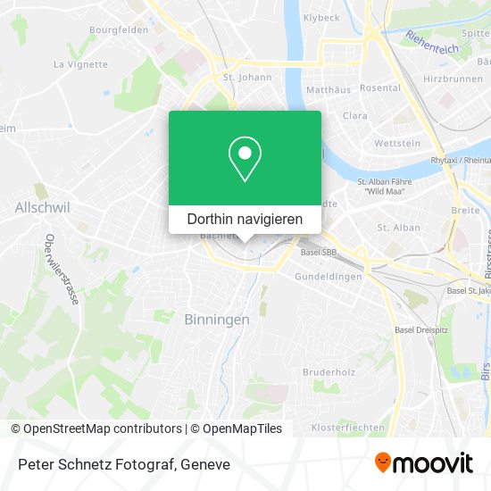 Peter Schnetz Fotograf Karte