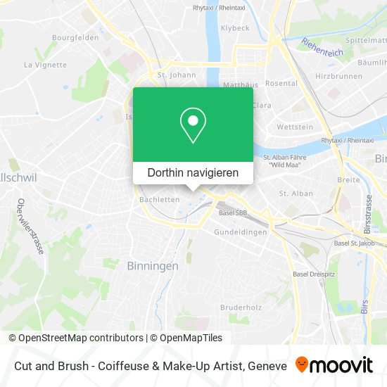 Cut and Brush - Coiffeuse & Make-Up Artist Karte