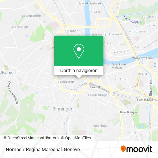 Nomas / Regina Maréchal Karte