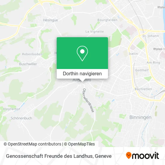 Genossenschaft Freunde des Landhus Karte
