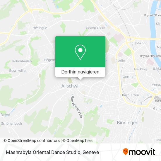 Mashrabyia Oriental Dance Studio Karte