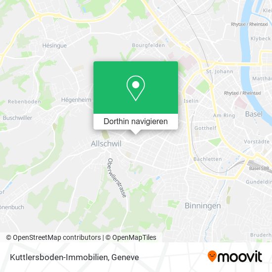 Kuttlersboden-Immobilien Karte