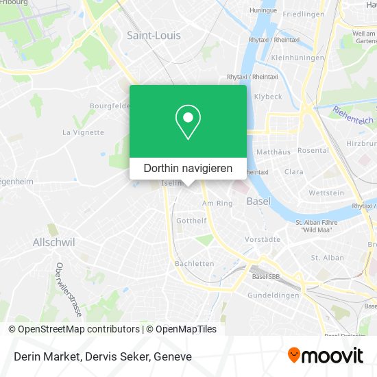 Derin Market, Dervis Seker Karte