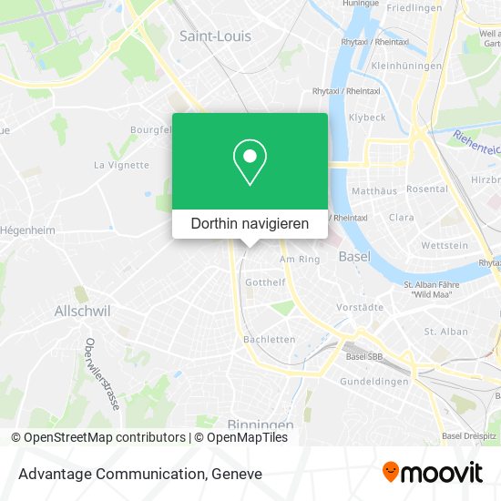 Advantage Communication Karte