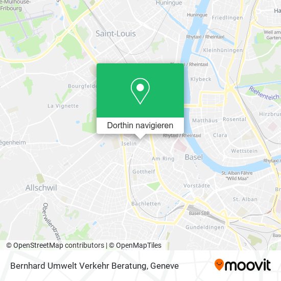 Bernhard Umwelt Verkehr Beratung Karte