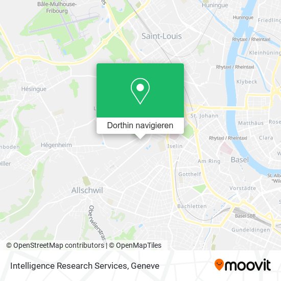 Intelligence Research Services Karte