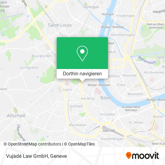 Vujàdé Law GmbH Karte