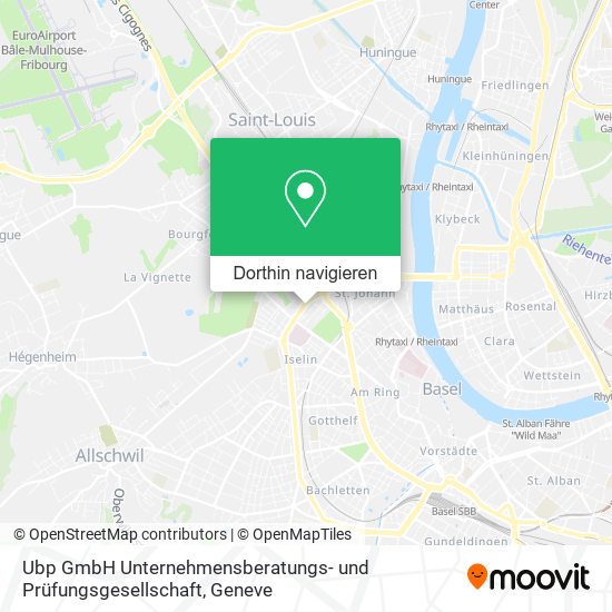 Ubp GmbH Unternehmensberatungs- und Prüfungsgesellschaft Karte