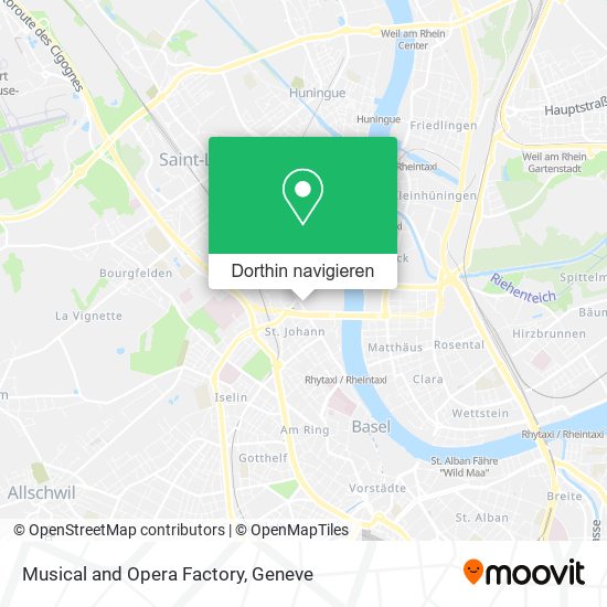 Musical and Opera Factory Karte